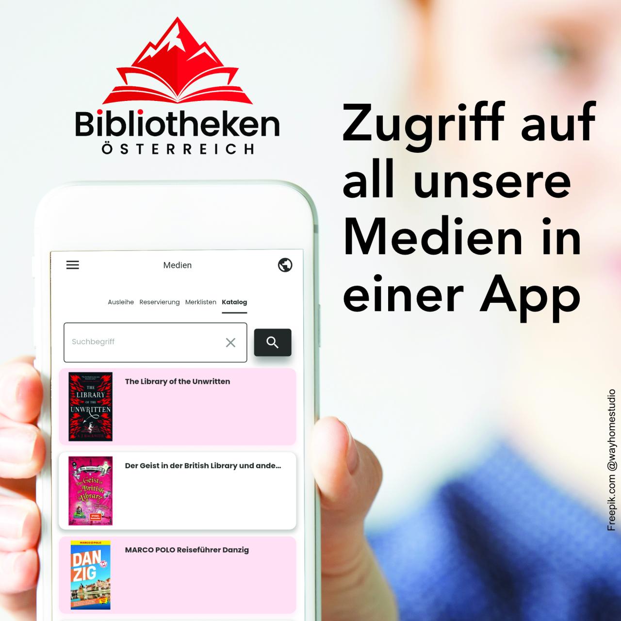 Die Bibliotheken-Österreich App