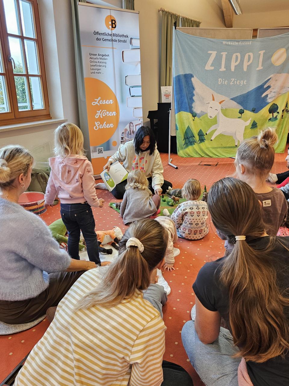 Mitmachlesung Zippi die Ziege